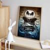 Disney Diamond Painting Jack Skellington Prison Photo Themed Artwork Cartoon 5D Diamond Cross Stitch Mosaic Home Decor Gift