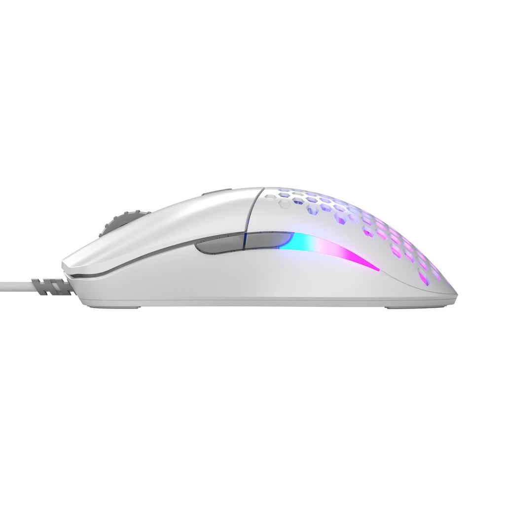 Glorious Model O Eternal Kabelgebunden Weiß Leicht Kabelgebundene Gaming-Maus MS0760 GLO-OE-W-WHT