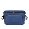 Baby Stroller Bag Organizer Bag Soild Color Mama Carriage Buggy Pram Cart Basket Hook Backpack Stroller Accessories Dark Blue