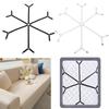 Nylon Bed Sheet Holder 12 Clips Fixing Strap Grippers Fasteners Cover Mattress Clip  Blankets