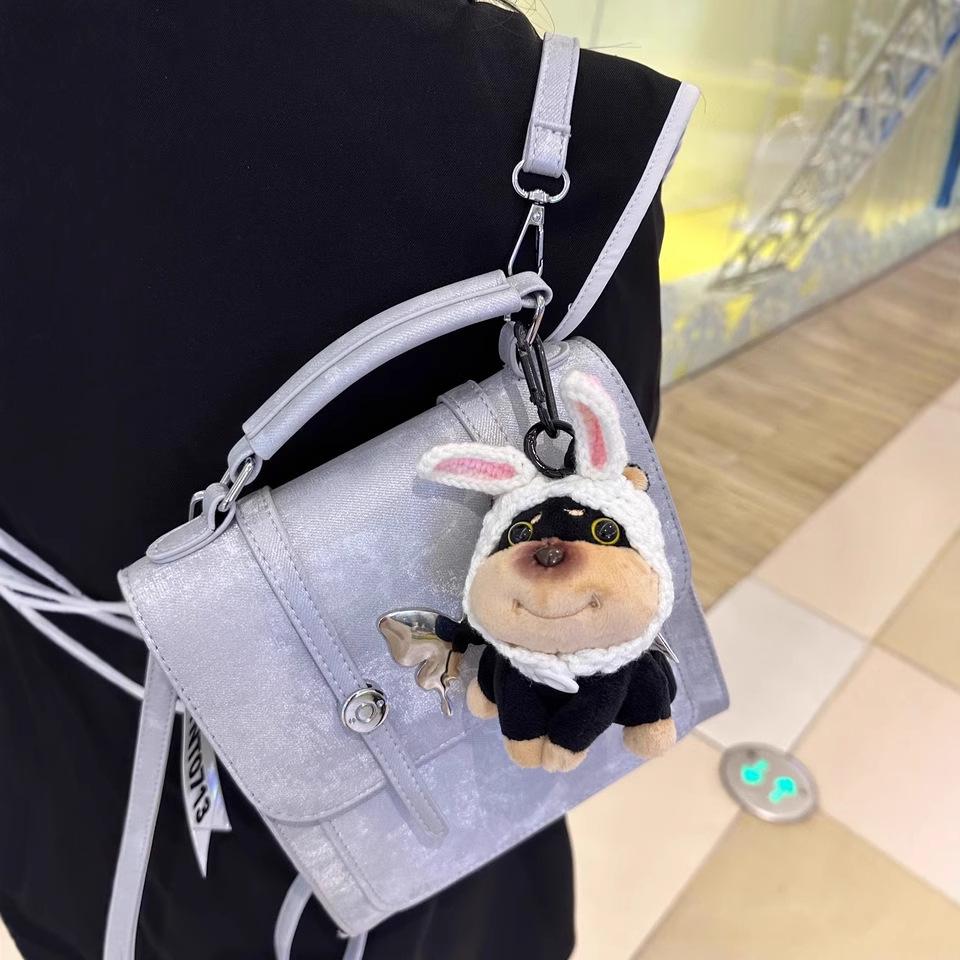 

Bee Plush Doll Keychain Charm for Women - Cute Backpack Decoration