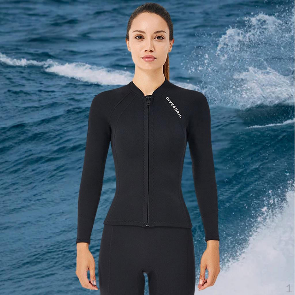 

Men Women Neoprene Dry Jacket Swim Surf Surfing Snorkeling Women XL