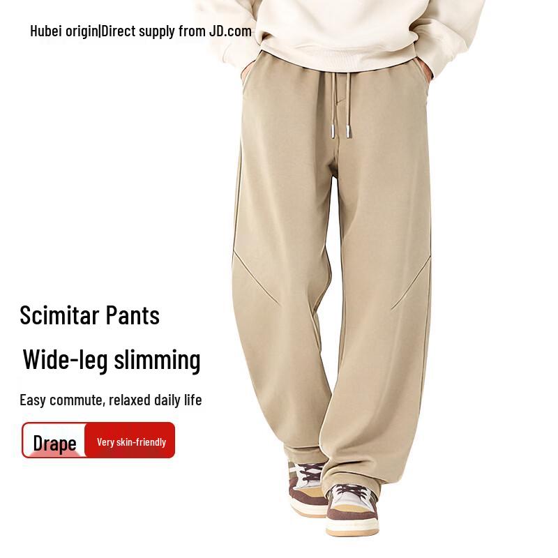 BVVOGUTT Men s Loose Straight Leg Casual Pants M