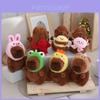Entzückender Capybara Plüsch Schlüsselanhänger Niedliche Cartoon Puppe mit Premium PP Baumwollfüllung für Accessoires