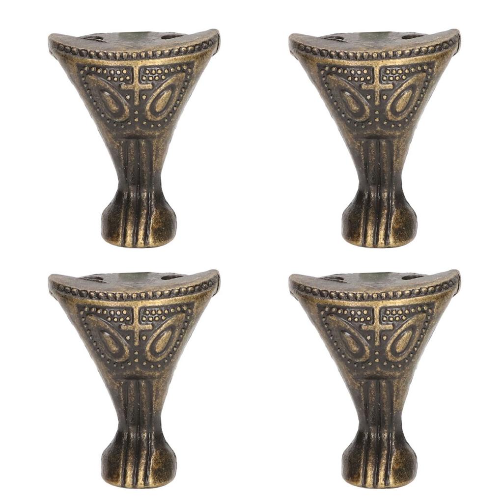 20 PCS Antique Feet Leg Corner Protector Strong Durable Furniture Legs Corner Decorative Feet for