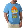 Feed Your Head With Retro Mushrooms T-Shirt Custom T Shirt Summer Clothes Oversized T Shirt Plus Size Tops Men Clothes