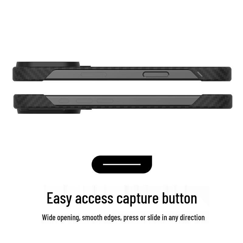 AULUMU A16 Aramid Fiber MagSafe Case for iPhone 16 Pro Max