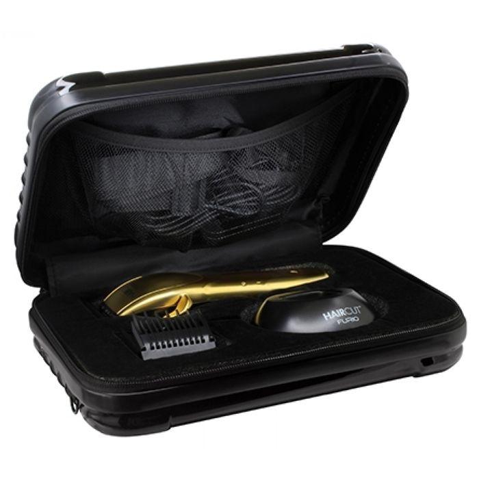 HAIR CUT Furio TH39 — Tondeuse professionnelle fil/sans fil, lame 45 mm acier japonais DLC, 5 hauteurs 0,3–3,3 mm, 7500 tr/min