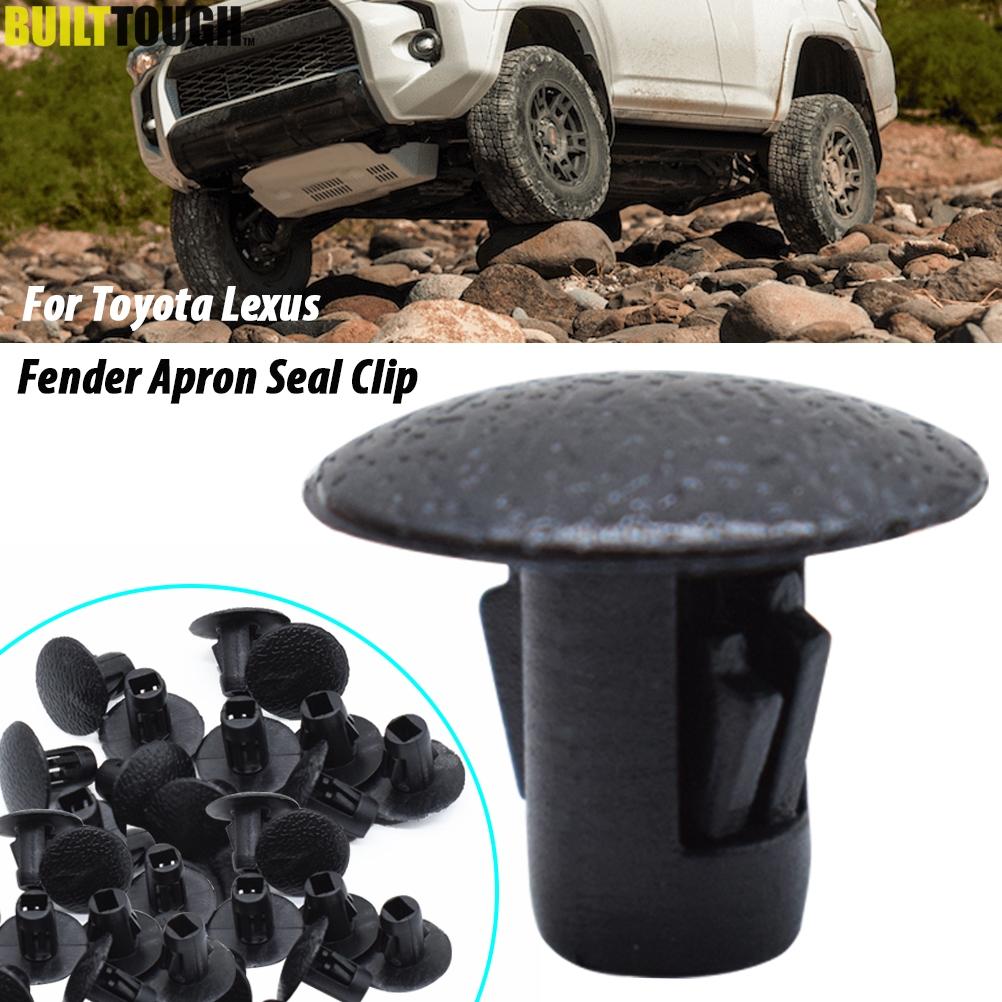 Spritzschutz-Clip, Kotflügelverkleidung, Schürze, Dichtungsclips, Verschluss für Toyota RAV4 4Runner Land Cruiser Prado Tundra FJ Cruiser Lexus