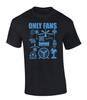Trenz Shirt Company Herren Lustig Nur Mehrere Verschiedene Fans Kurzarm T-Shirt