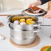 DeBao Tracy 316 Stainless Steel 3-Layer Steamer Pot