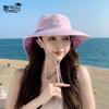 Spring and Summer Eaves Shawl Bucket Hat Outdoor Play Mountaineering Sunscreen Sun Hat Breathable Fashion Versatile Hat Women