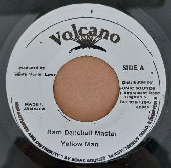 

7inch Record YELLOWMAN - Ram Dancehall Master NONE Volcano Jamaica Reggae, Ska & Dub Used