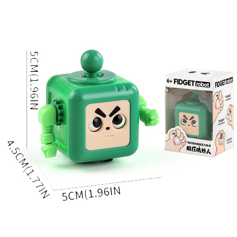 Toys Cube Spinner EDC Fidget Sensory TDAH Decompression Game Stress Relief ADHD Autism Anxiety Fingertip Desk Toy for Adult Kids