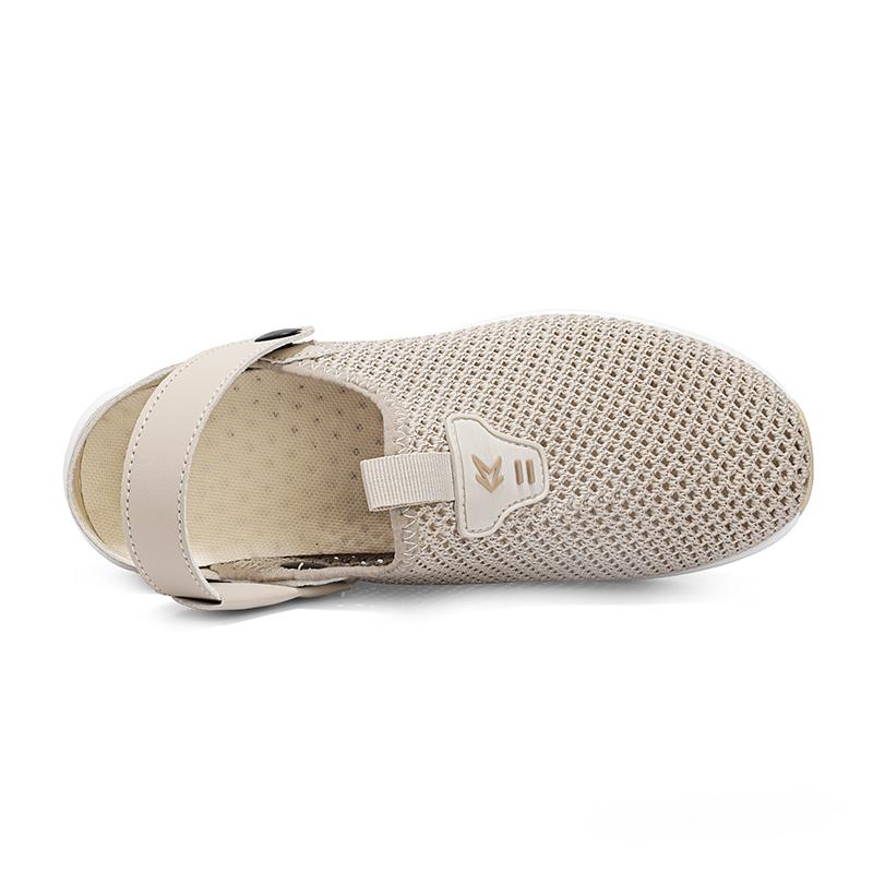 Breathable Mesh Women's Sandals Air Cushion Platform Casual Shoes Plus Size 35-43 Non-slip Slippers for Walking Traveling