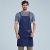 Kitchen Apron Waterproof Cross Adjustable Webbing Restaurant Bar Barbershop Work Apron