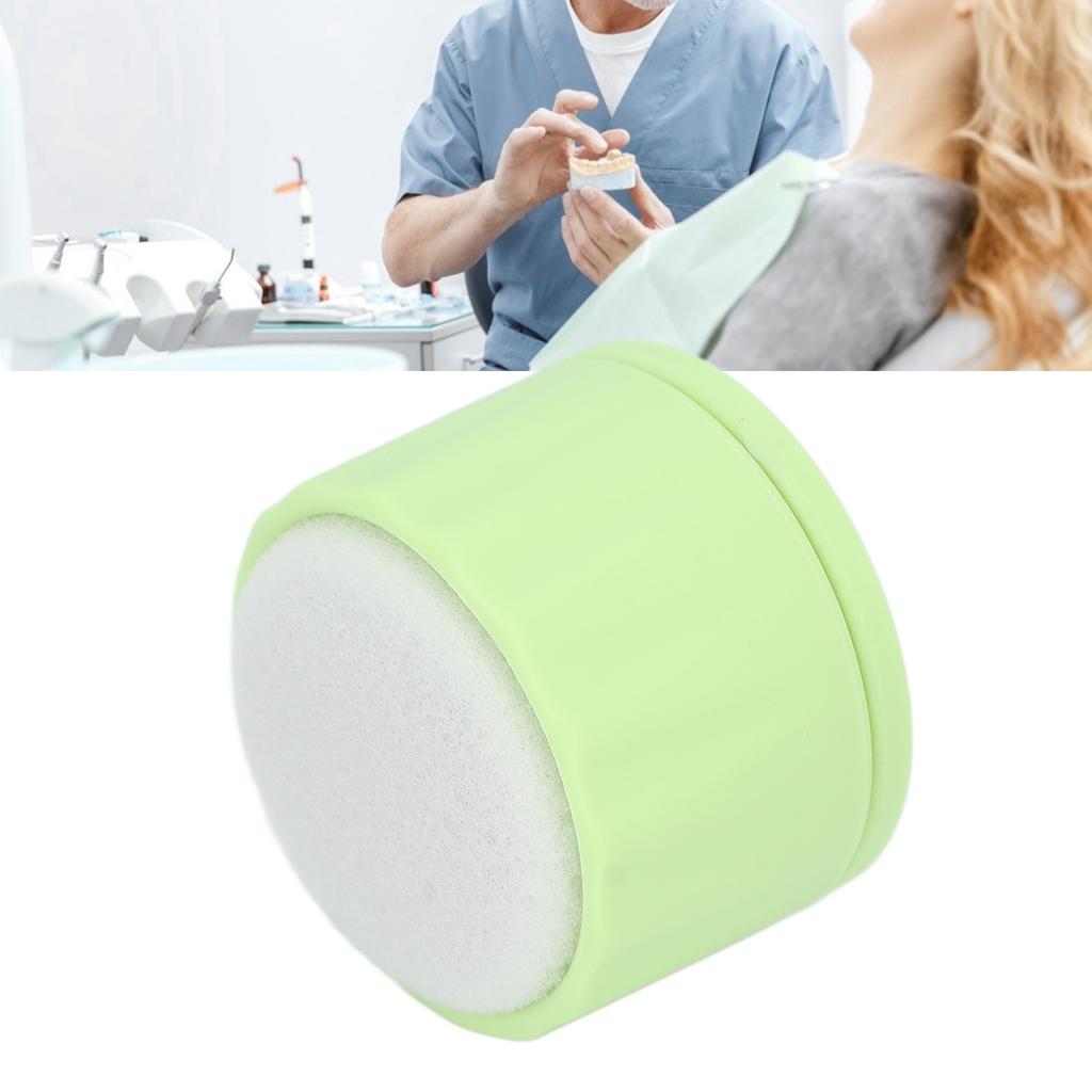 Endo File Clean Stand Dental Endo File Clean Stand Holder Sponge Refill for File Cleaning