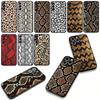 Leopard Snake Cow Print Phone Cover for Samsung Galaxy S25 S24 S22 S23 FE Ultra Plus A56 A05 A06 A15 A16 A55 S7 Edge Case