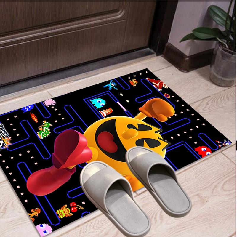 PAC Pattern Rug, Indoor/Outdoor Mat, for Picnic, Gameroom, Bedroom, Office, Living Room, Home Decor Carpet, Birthday Gift