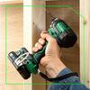 HiKOKI Cordless Impact Driver WH12DCA Aggressive Initial Repair Includes 1 and Case 10.8V Green, 1-Year Warranty, Unit, Charger, (WH12DCA(LS))