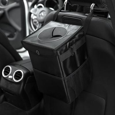 1pc Car Waste Bin, Leak-proof Car Waste Bin, Outdoor Car Waste Bin, Car Waste Organiser, Multi-functional Small Objects Organiser