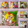 C-Candy Candy Anime Pillow Case  Ultra Soft Skin Friendly Fabric Cloud Like Comfort & Concealed Zipper