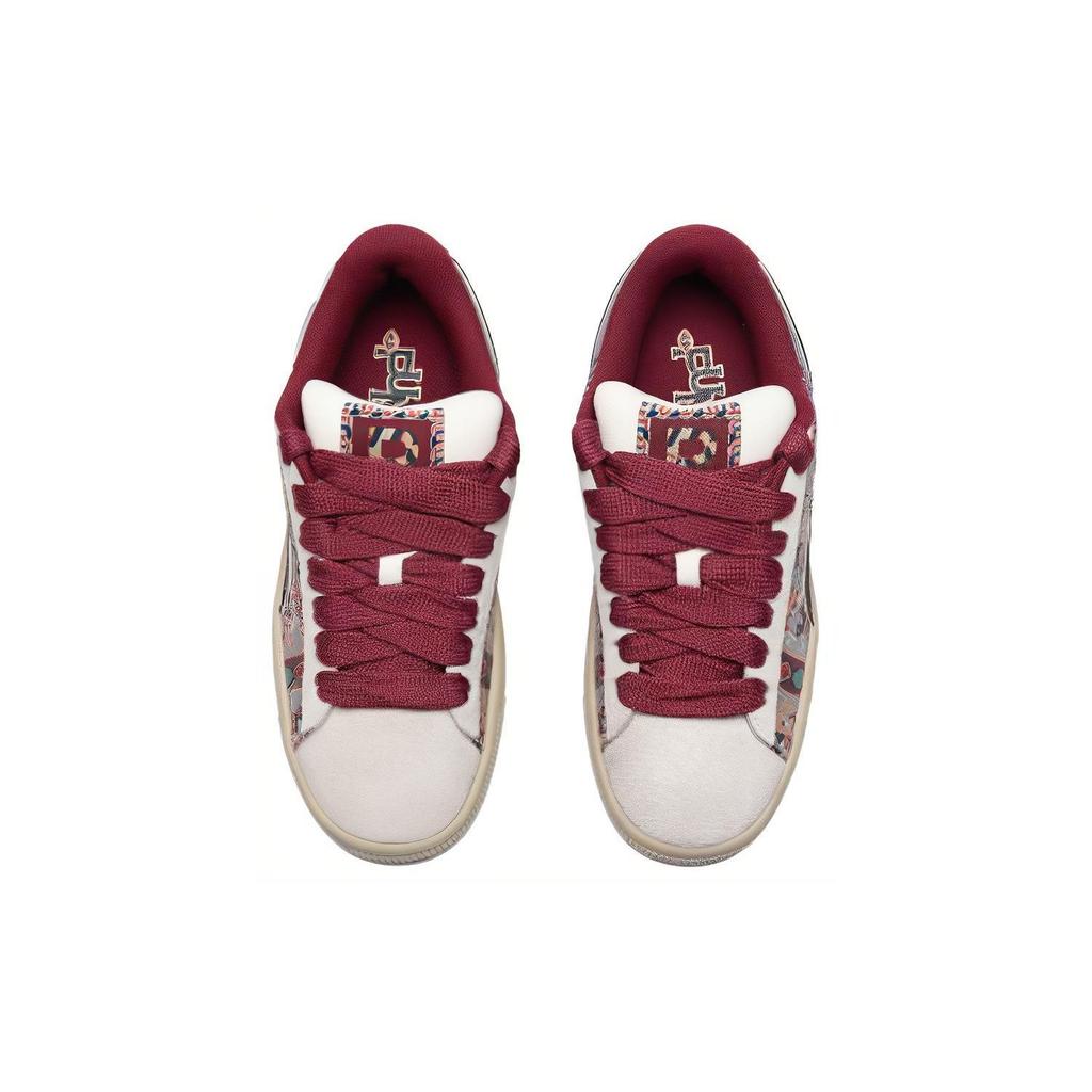 Puma Suede XL BZ Year of the Dragon Unisex Sneakers Grey Warm-White Black 397197-01