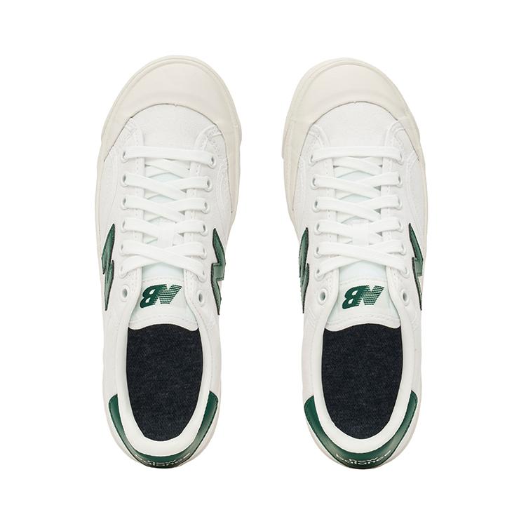 New Balance BB100 White Swamp Green Unisex Sneakers BB100VTC