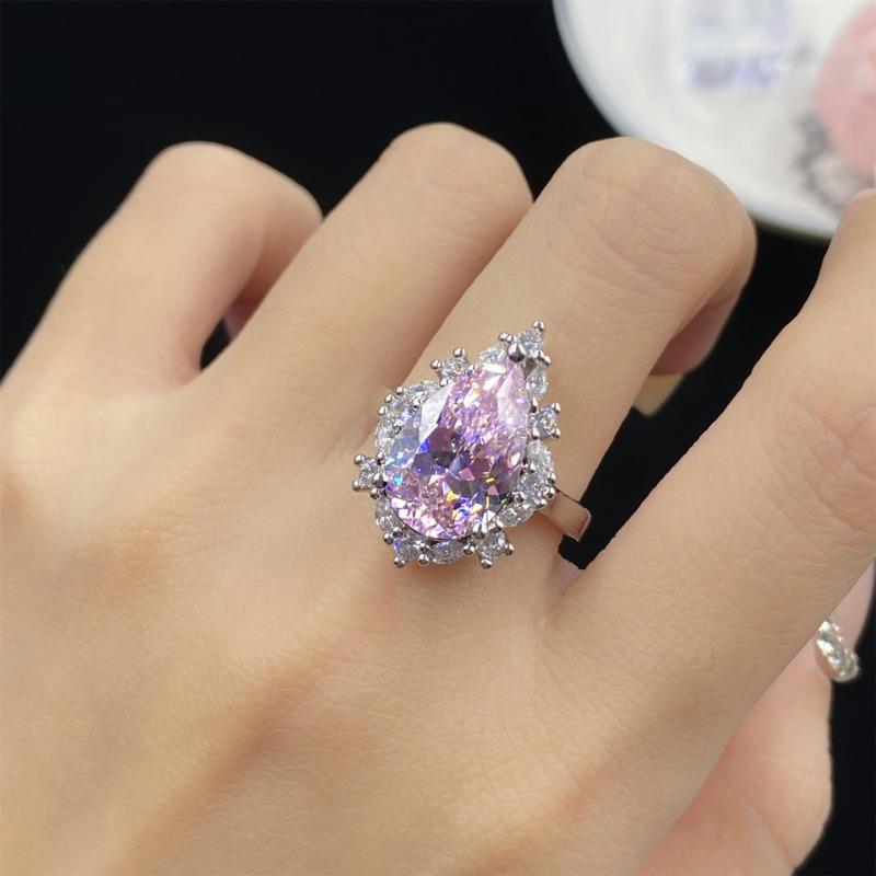 Sace Gems Classic Copper Alloy Zircon Ring Earrings Pendant Necklace Jewelry Sets Wedding Party Gifts
