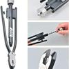 9/6Inch Safety Wire Plier with 25/50ft Wire High Carbon Steel Wire Twisting Tool for Aircraft Automobile Industrial Safety Plier