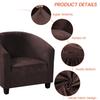 Club Chair Cover Stretch Armchair Slipcover Bar Living Room Tub Protector Cover