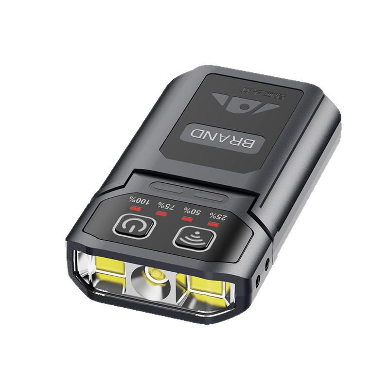 Foldable Induction Hat Clip Light for Night Fishing - Ultra-Long Battery Life, Strong Head-Mounted Beam