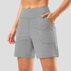 Pantaloncini Sportivi Donna Senza Cuciture Estivi Elastici Scrunch Vita Alta Push Up Controllo Pancia Palestra Fitness Allenamento Pantaloncini Yoga