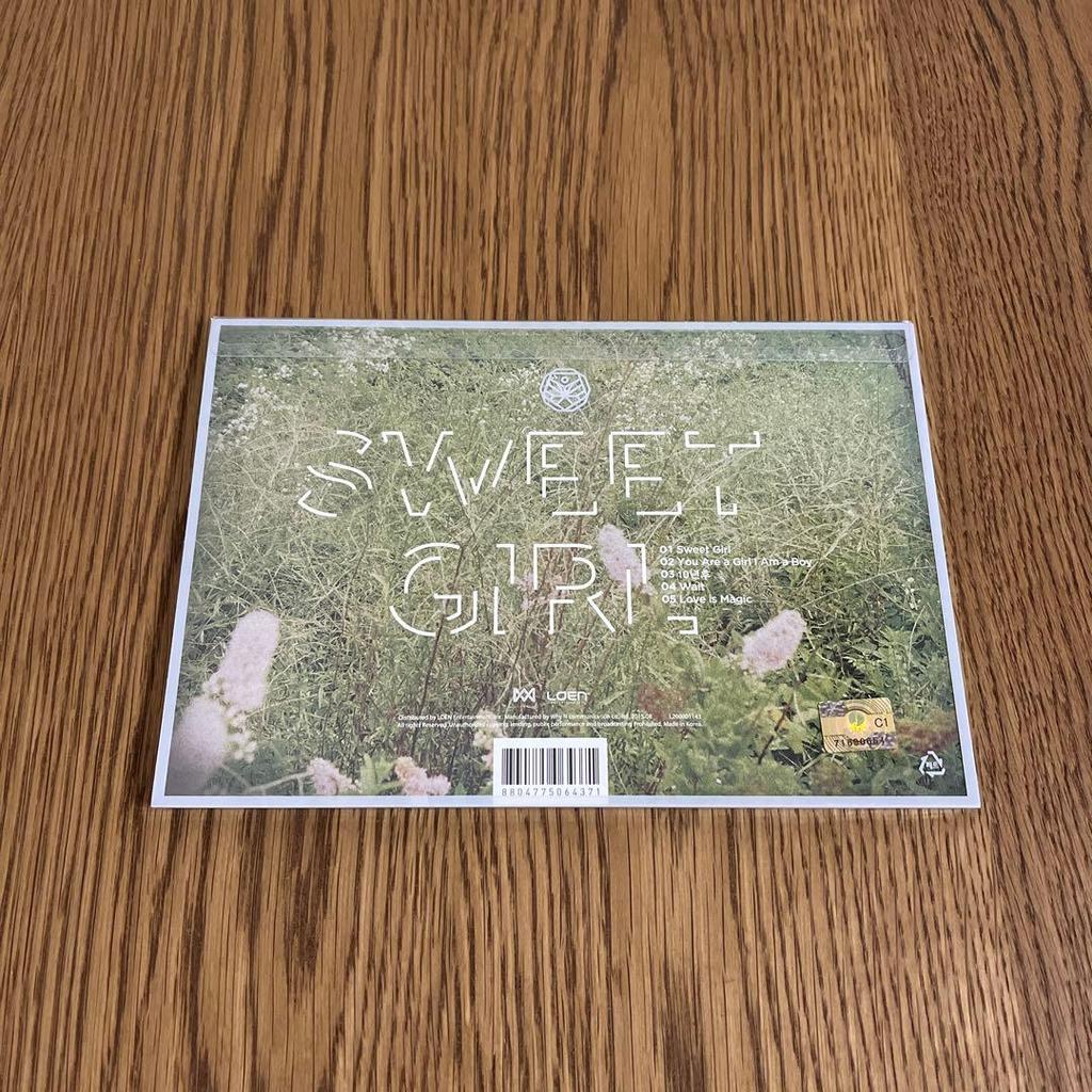 [USED] B1A4 SWEET GIRL Autographed Gongchan