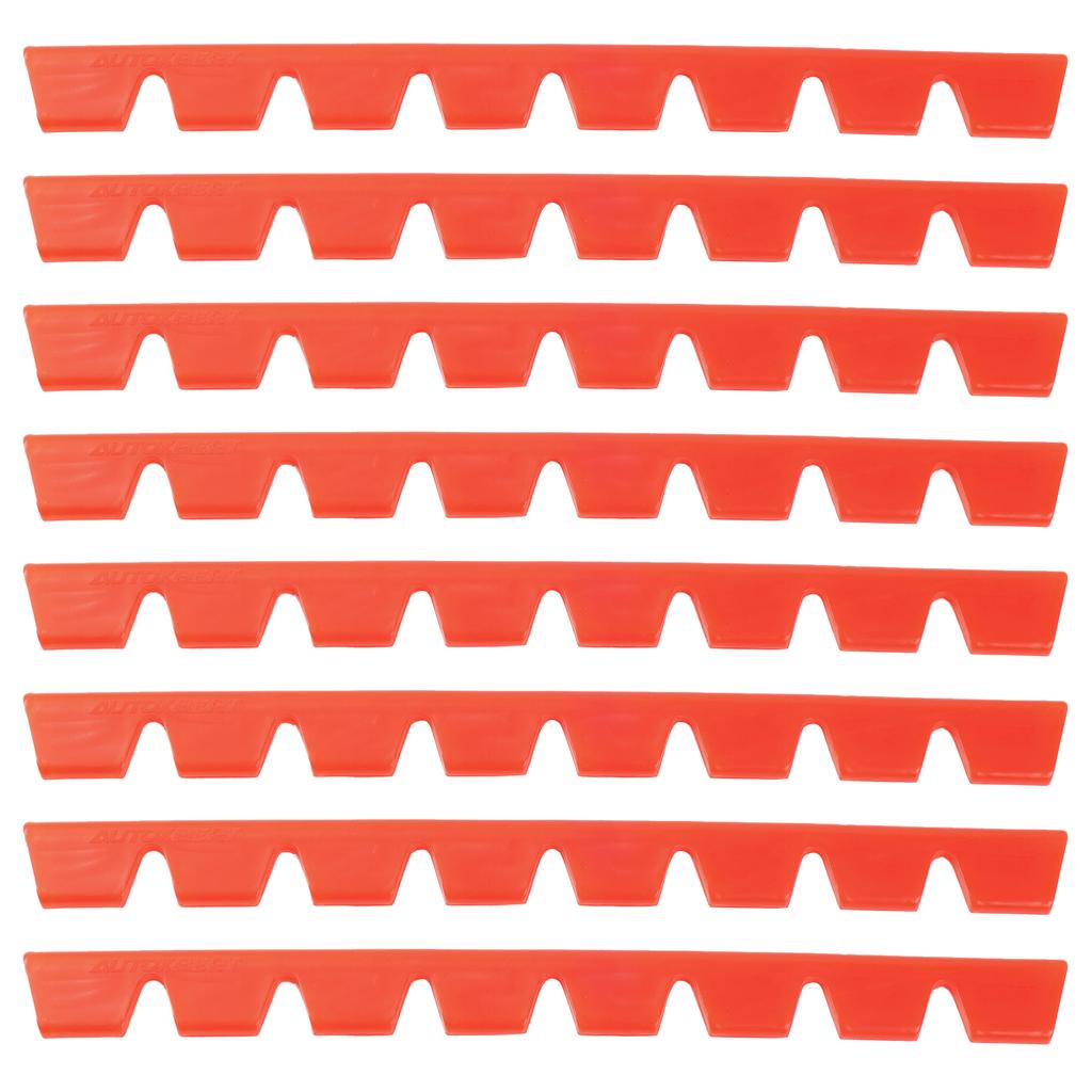 8pcs AUTOXBERT Front Bumper Scrape Guard Skid Plate Anti-Scratch Kit For BMW G22 G23 G24 G26 425i 430i Protector Skid Plate DIY