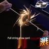 Exploding Spark Pull String Spinning Top - Fun Decompression Toy for Kids