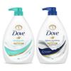 Dove Beauty Nährendes Duschgel 1kg + Duschgel für empfindliche Haut 1kg Set 1 Stück