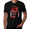 Murakami Book Stack Fanatic (Colour) TShirt Cotton T Shirt Pack Cotton T Shirts Unisex  TShirt