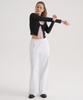 Swp25058-03 Cotton Daily Wide Pants Off-White Ivory