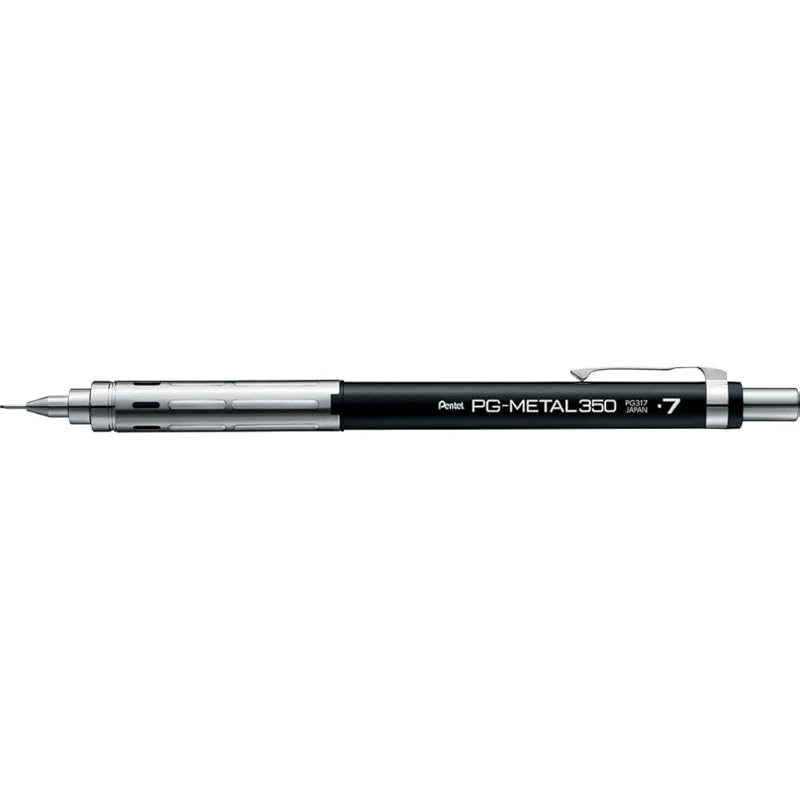 

Pentel Mechanical pencil for drafting PG-METAL350 0.7mm black PG317-A