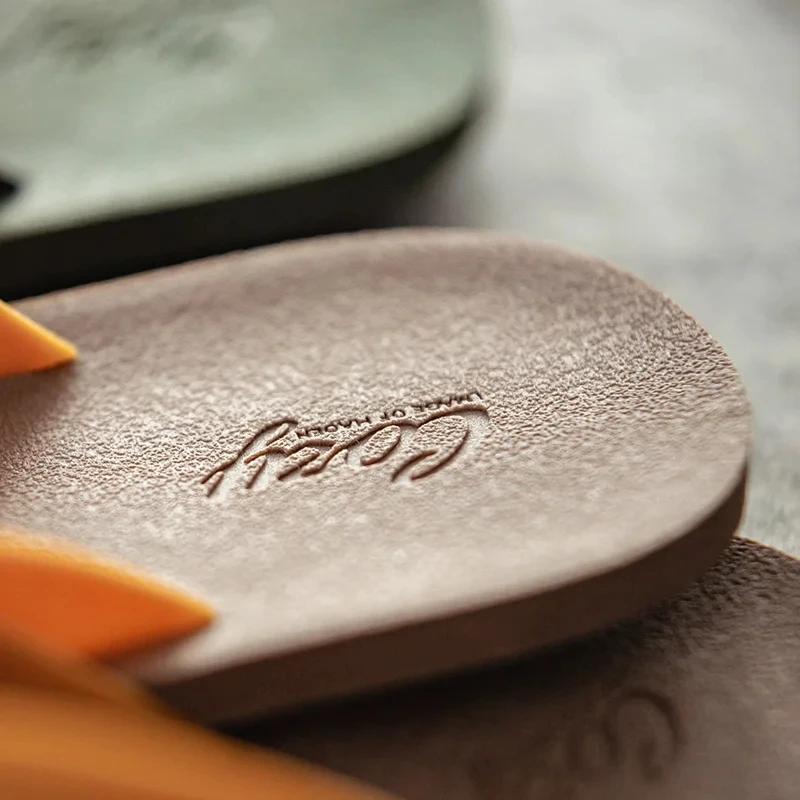 Модные летние мужские шлепанцы для улицы — фото 4