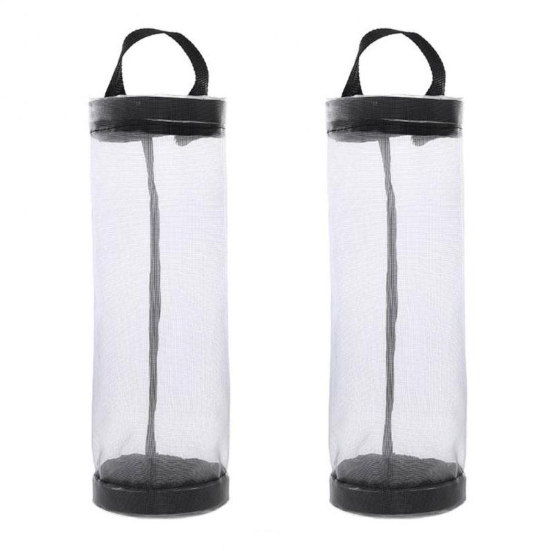 Кухонный мешок для мусора подвесная сумка подвесная настенная съемная домашняя всячина пластиковый пакет сортировочная сумка для хранения кухонные принадлежности 2pcs 529₽