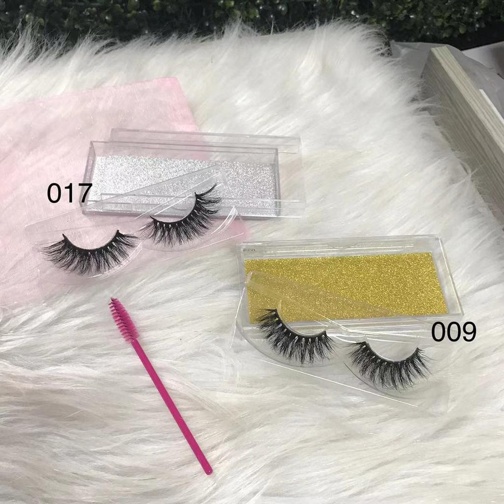 Free Sample 25mm Mink Eyelashes Vendor 3d Mink Lashes with Eyelash Packaging Box