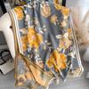 Korean Version Double-Sided Printing Imitation Cashmere Scarf Women'S Thickened Winter Warm Scarf Fashion Shawl Scarf