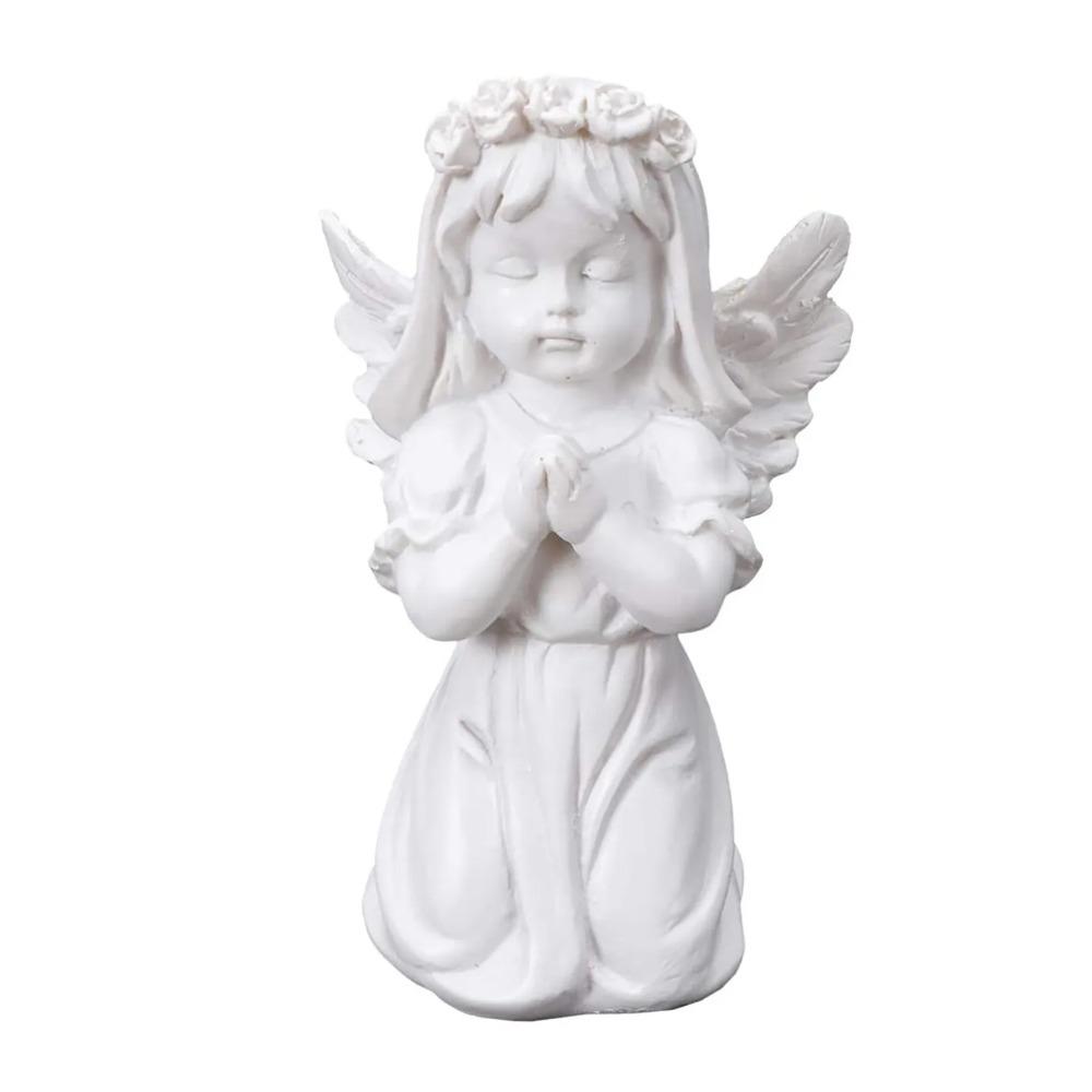 Praying Cherub Adorable Cherubs Angels Statues Figurine Indoor Outdoor Home Household Housewear & Furnishings Dropshiping