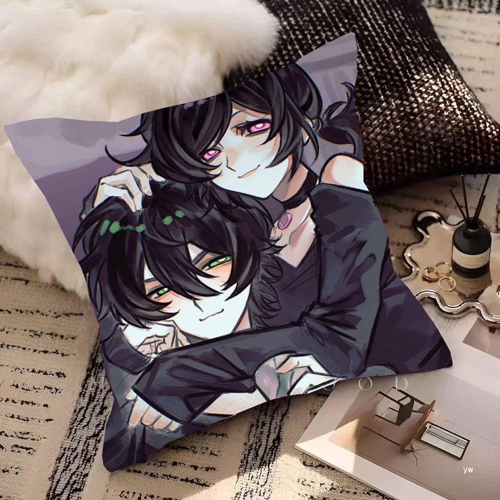 The Coffin Of Andy And Leyley Game Pillow Case Fashion Square Pillowcase Bedroom Sofa Room Ins Decoration Leisure