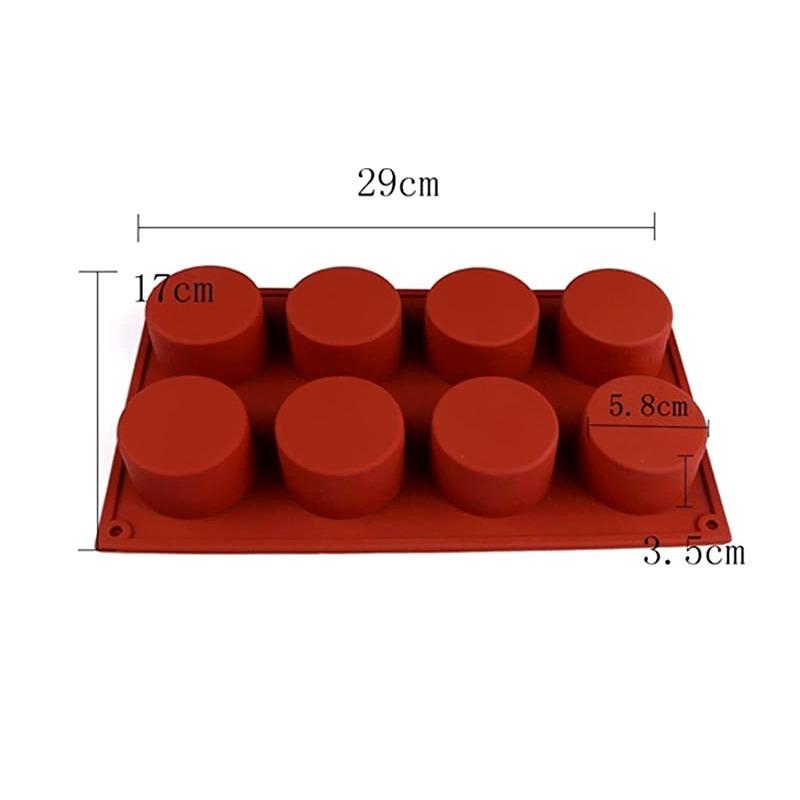 

Round Shape Silicone Cake Molds Form for Baking Chocolate Pastry Cheesecake Oriental Fondant Perfumes Silicone Mold Maker