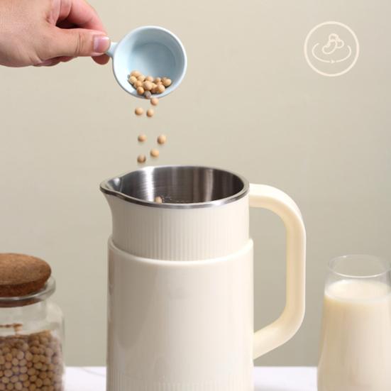 Nussmilchbereiter, automatische Soja-Maschine mit scharfer Klinge, Wärmeschutzfunktion, sichere Verwendung, EU-Stecker, elektrische hausgemachte Mandel-Hafer-Maschine