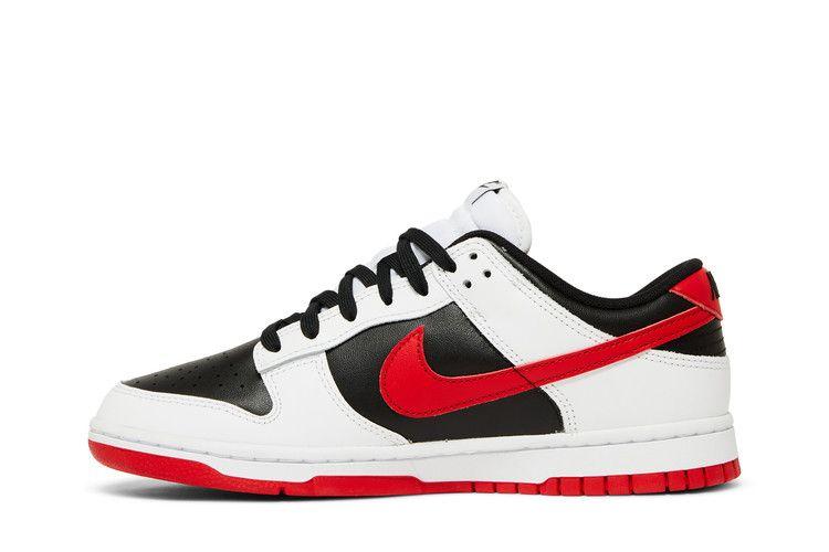 Nike Dunk Low Retro White Black University Red