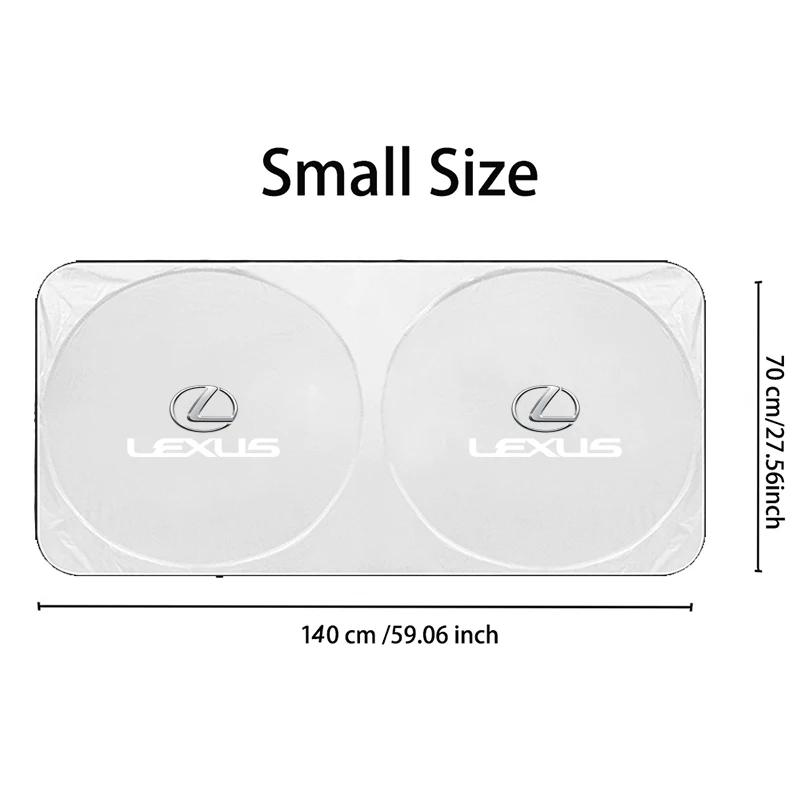 Car Windshield Sun Shade Visor UV Protection Shield For Lexus F SPORT ES RX NX LS UX LM LX GX LC RZ IS CT GS RC HS SC TX LBX
